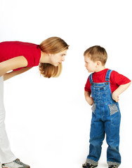 Maktkamp mellom mor og barn