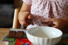 Sjokolade klar til smelting