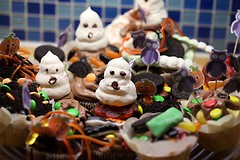 Cupcakes til Halloween