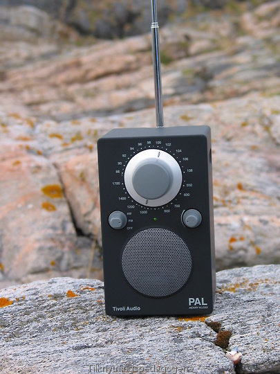 Sort Tivoli Audio PAL p�� svaberg