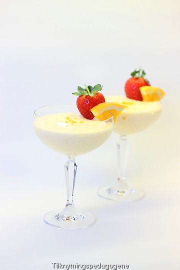 Eggedosis er en fin dessert i p��sken
