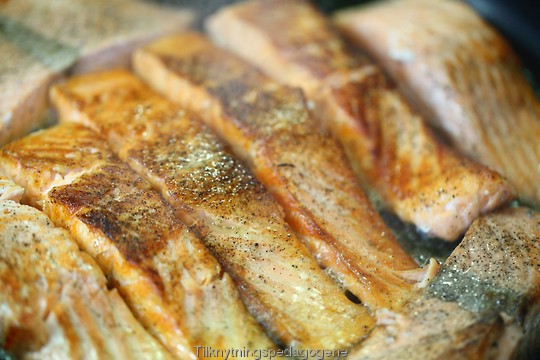 Stekt fisk gir barnevennlig spr�� skorpe