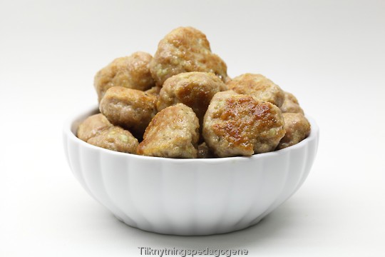 Kj��ttboller til tapas